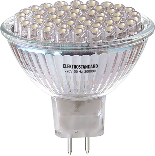 JCDR 48LED G5.3 AC 220V, Лампа светодиодная JCDR 48LED G5.3 AC 220V 120° теплый белый